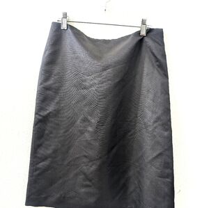 Banana Republic Silk Skirt Pencil Black‎ 4